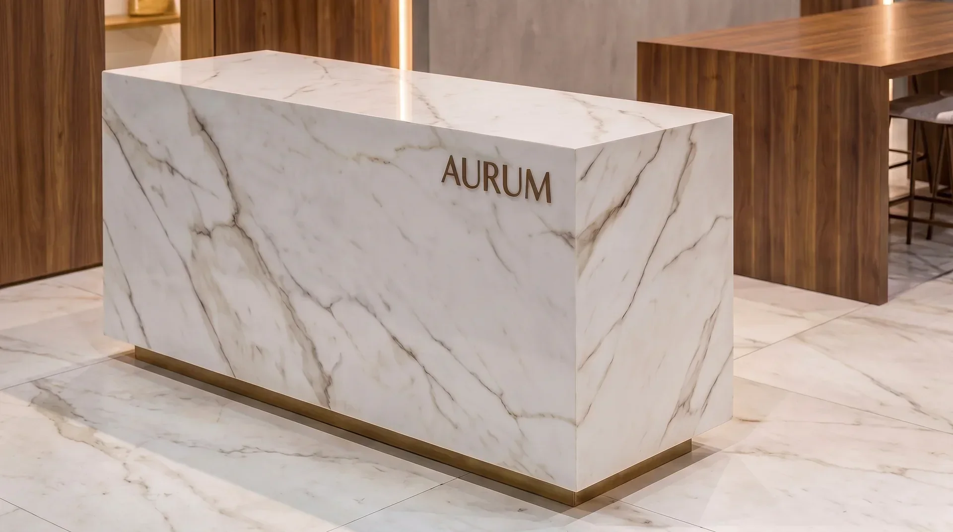 3D-визуализация выставочного стенда «AURUM»