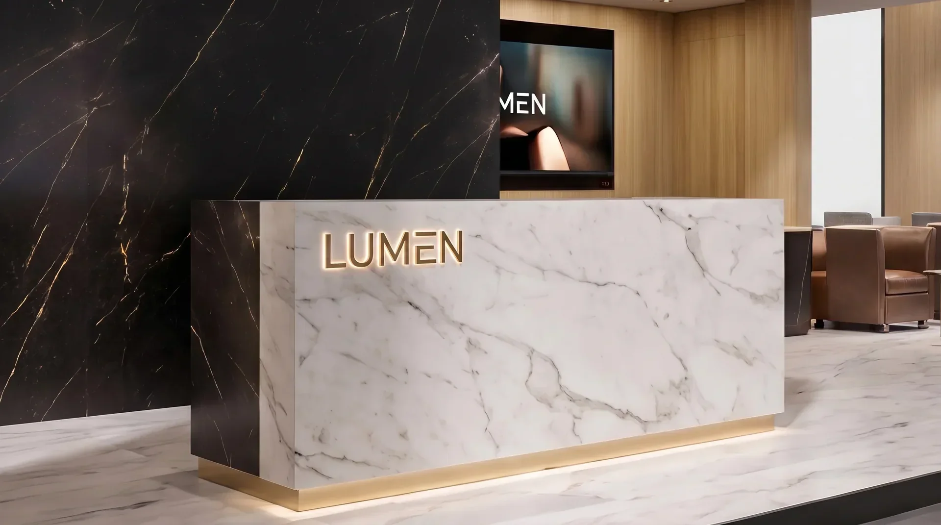 3D-визуализация выставочной зоны «LUMEN»