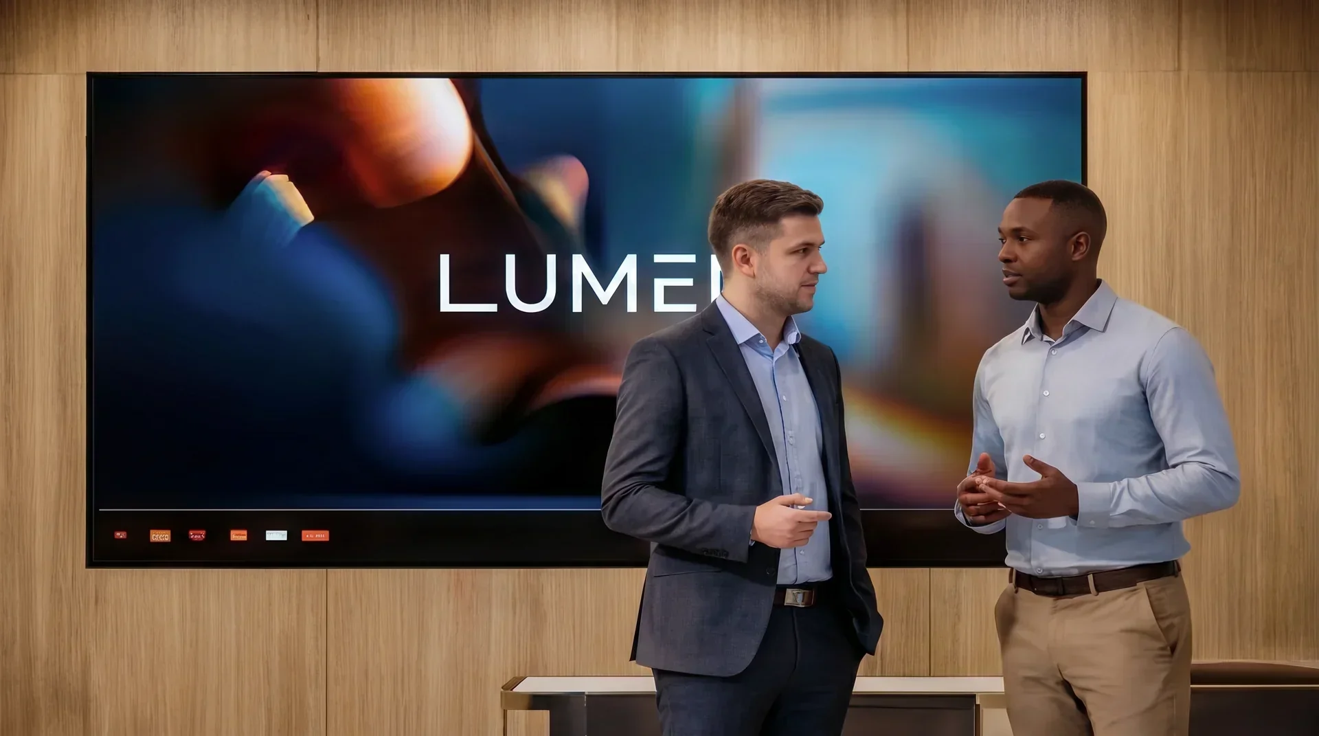 3D-визуализация выставочной зоны «LUMEN»
